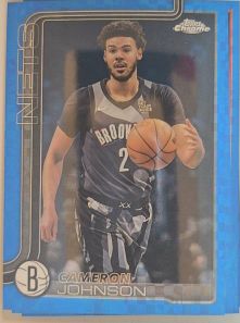 2025-26 Topps Chrome #84 Cameron Johnson — front