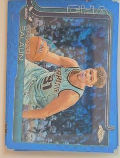 2025-26 Topps Chrome #8 Tidjane Salaun — front
