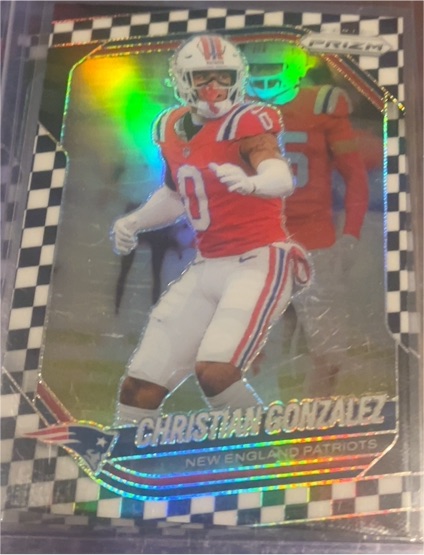 2025 Panini Prizm #176 Christian Gonzalez — front