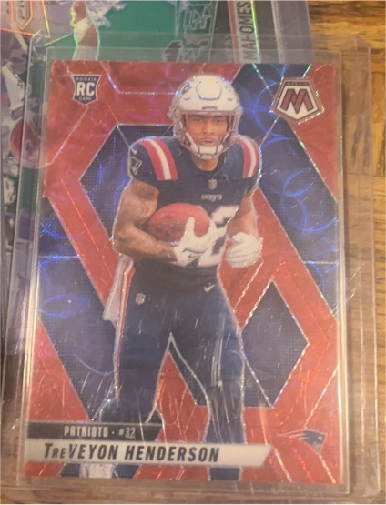 2025 Panini Mosaic #325 TreVeyon Henderson — front