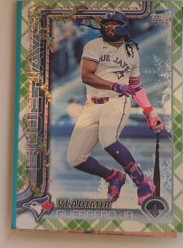 2025 Topps Holiday #H66 Vladimir Guerrero Jr. — front
