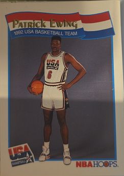 1991-92 NBA Hoops #53 Patrick Ewing — front
