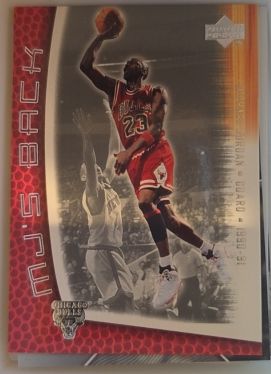 2001-02 Upper Deck MJ's Back #MJ-31 Michael Jordan — front
