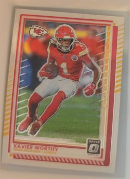 2025 Panini Donruss Optic #123 Xavier Worthy — front