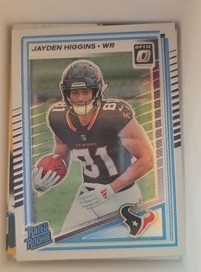2025 Panini Donruss Optic #225 Jayden Higgins — front