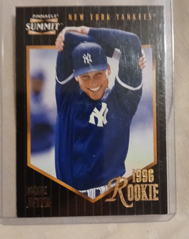 1996 Pinnacle Summit #171 Derek Jeter Rookie — front
