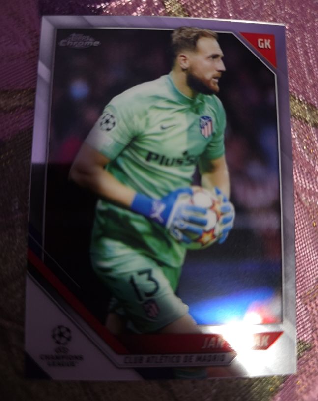2021-22 Topps Chrome UEFA Champions League #134 Jan Oblak — front