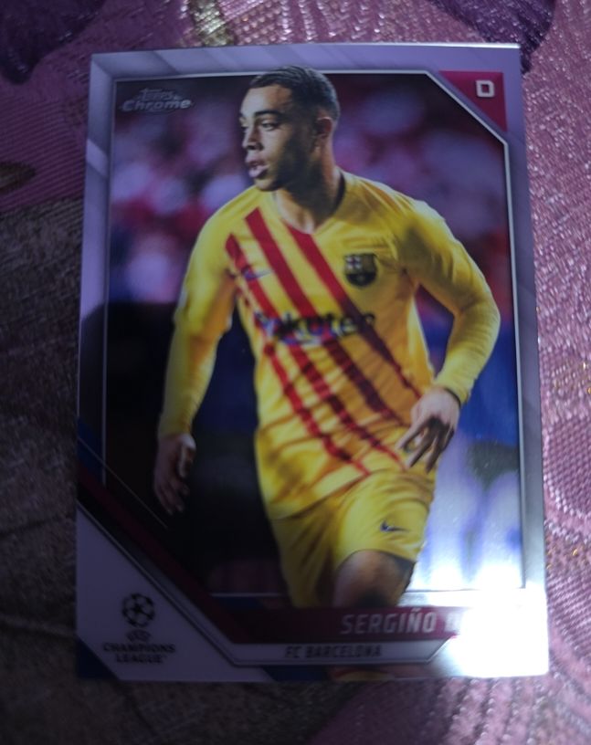 2021-22 Topps Chrome UEFA Champions League #81 Sergiño Dest — front