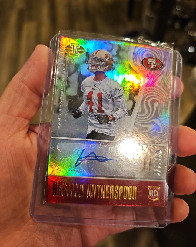 2017 Panini Illusions #159 Ahkello Witherspoon — front