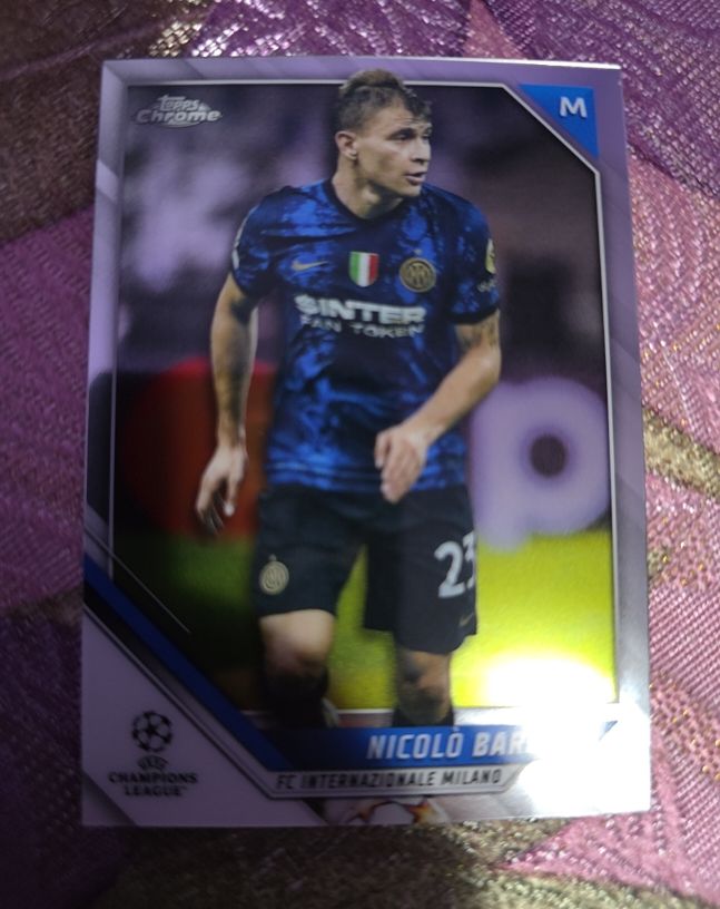 2021-22 Topps Chrome UEFA Champions League #149 Nicolò Barella — front
