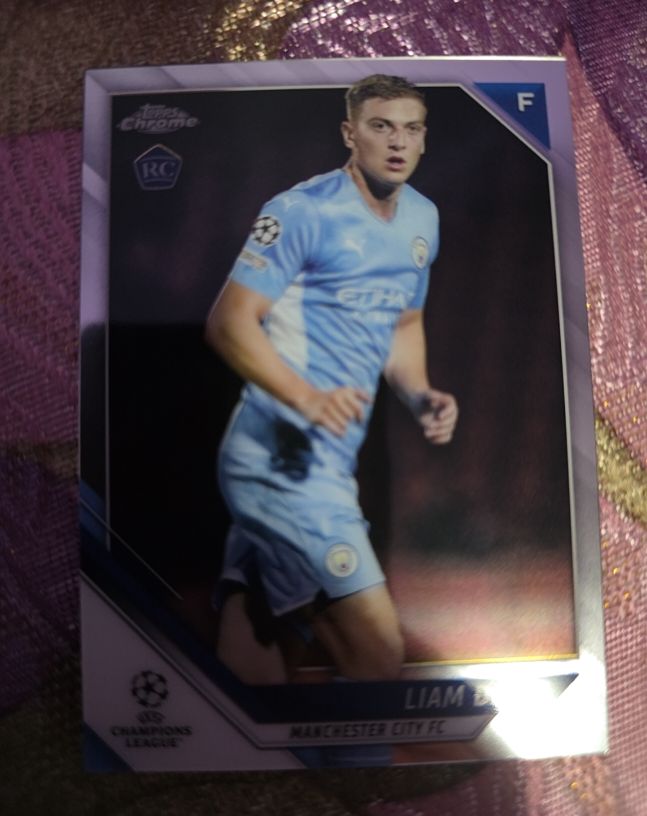 2021-22 Topps Chrome UEFA Champions League #114 Liam Delap — front