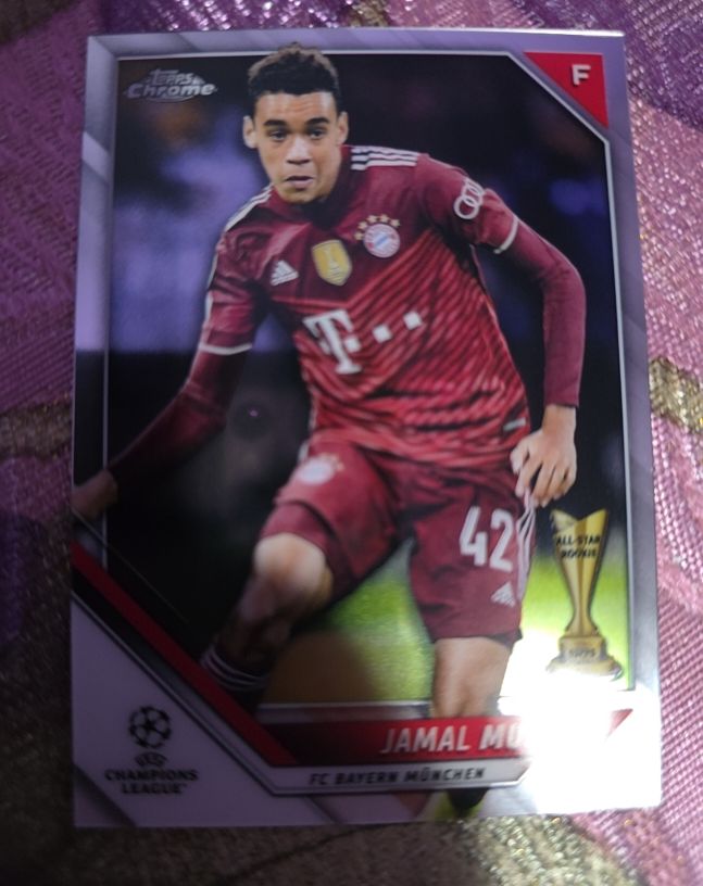 2021-22 Topps Chrome UEFA Champions League #69 Jamal Musiala — front