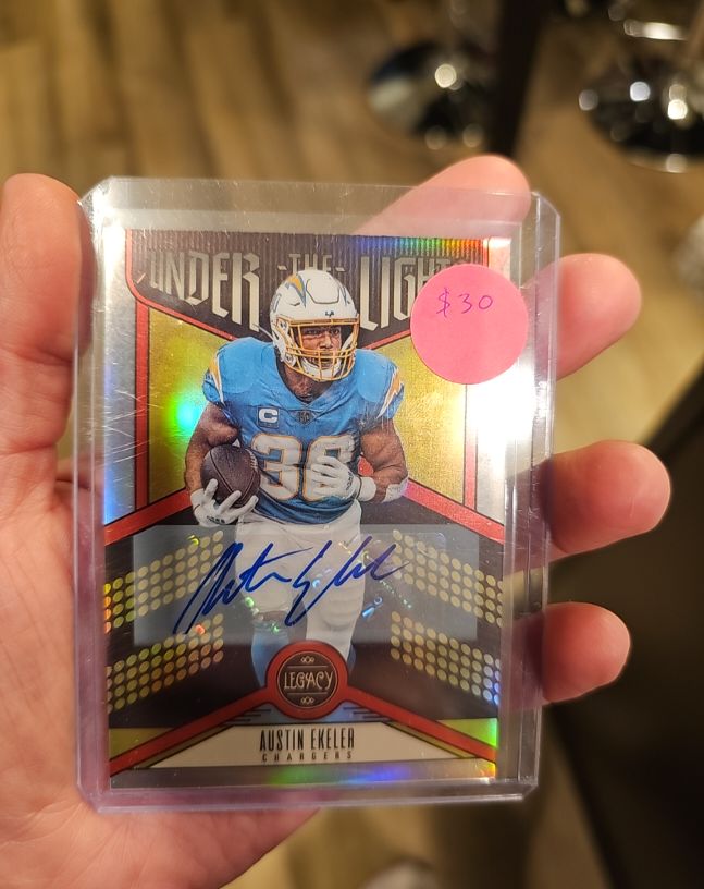 2023 Panini Legacy Under The Lights #UL-AEK Austin Ekeler — front