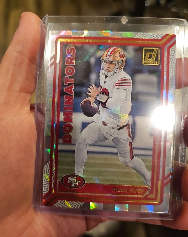 2023 Donruss #D-3 Brock Purdy Dominators — front