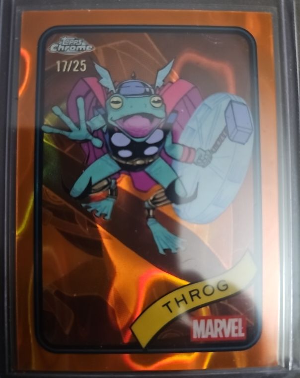2025 Topps Chrome Marvel #46 Throg — front