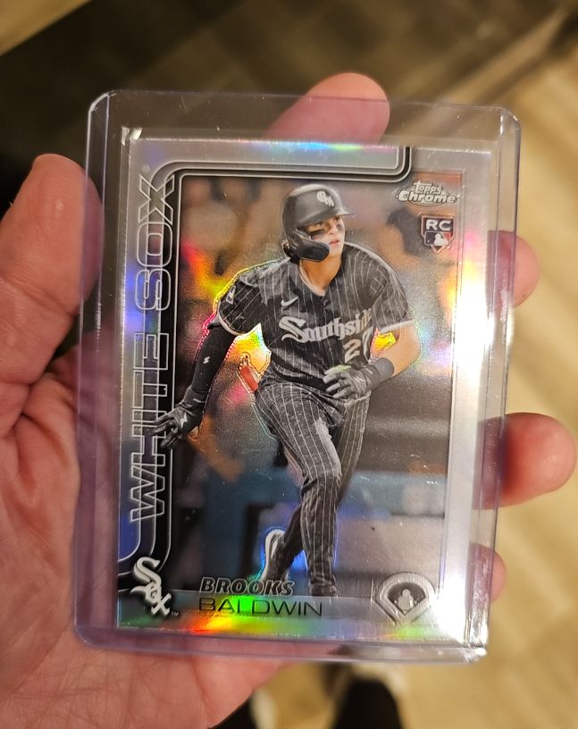 2025 Topps Chrome #3 Brooks Baldwin — front