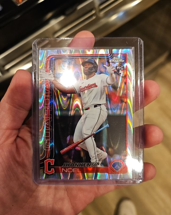 2025 Topps Chrome #291 Jhonkensy Noel — front