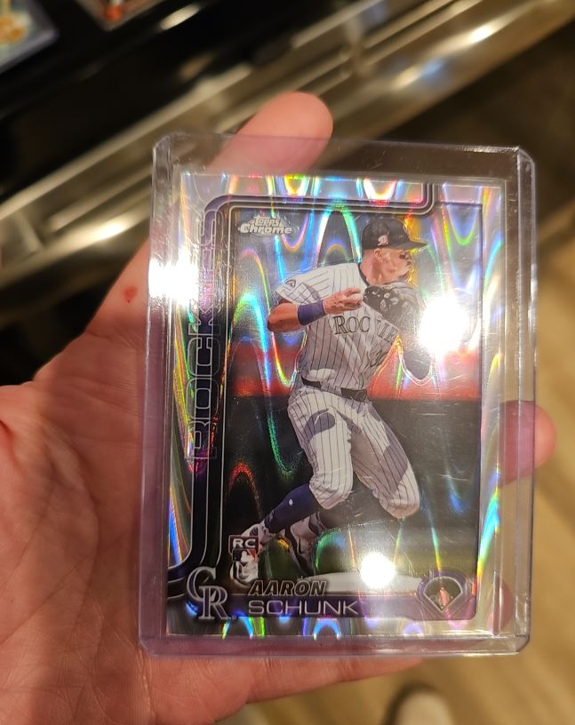 2025 Topps Chrome #238 Aaron Schunk — front