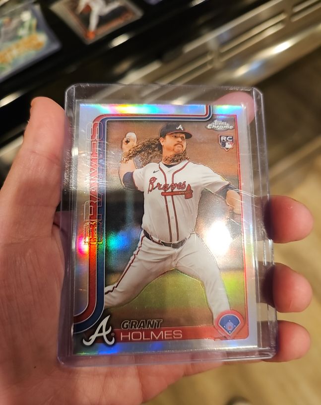 2025 Topps Chrome #169 Grant Holmes — front