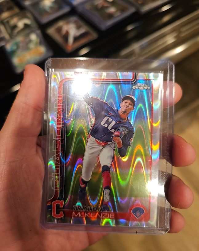 2025 Topps Chrome #21 Triston McKenzie — front