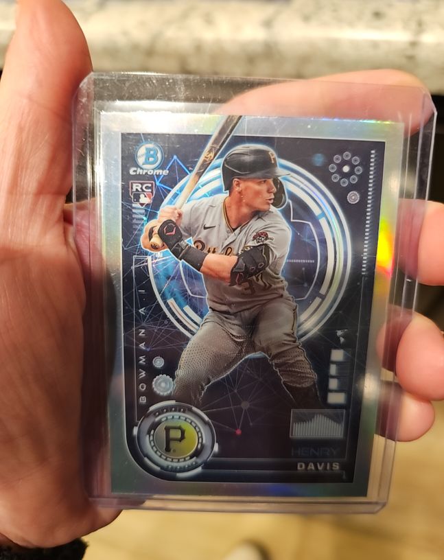 2024 Bowman Chrome Bowman AI #BAI-2 Henry Davis — front