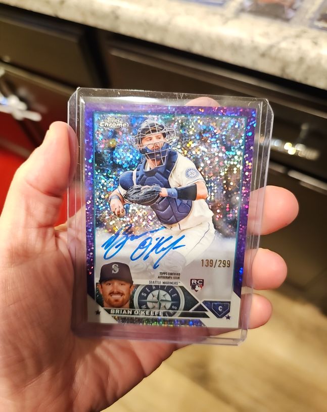 2023 Topps Chrome #RA-BO Brian O'Keefe — front