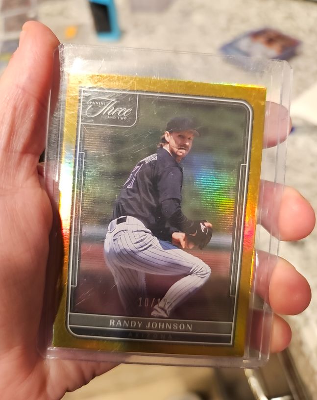 2022 Panini Three and Two #10/32 Randy Johnson — front