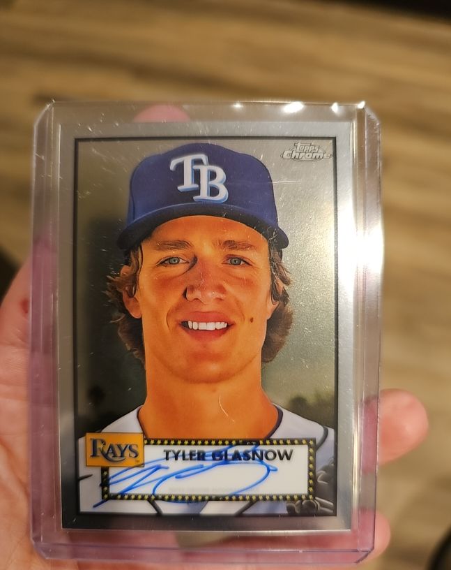 2021 Topps Chrome Platinum Anniversary #322 Tyler Glasnow — front