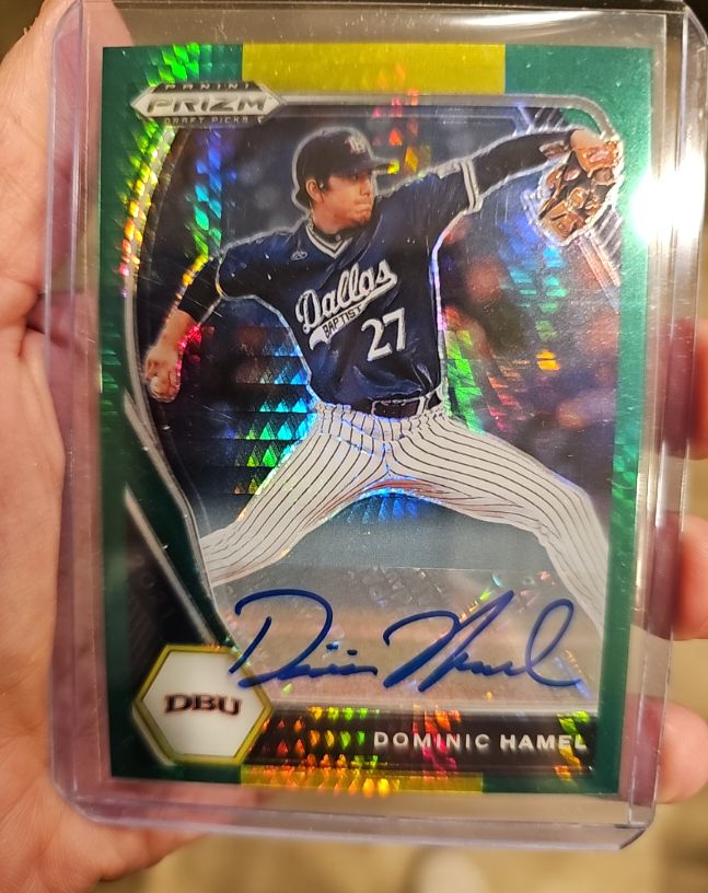 2021 Panini Prizm Draft Picks #PDP81 Dominic Hamel — front
