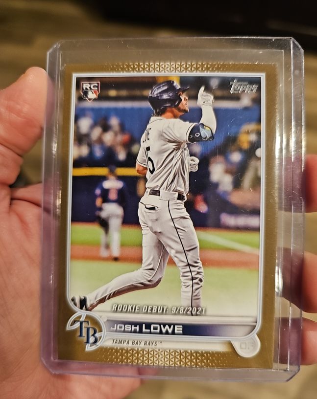 2022 Topps Update #US287 Josh Lowe — front