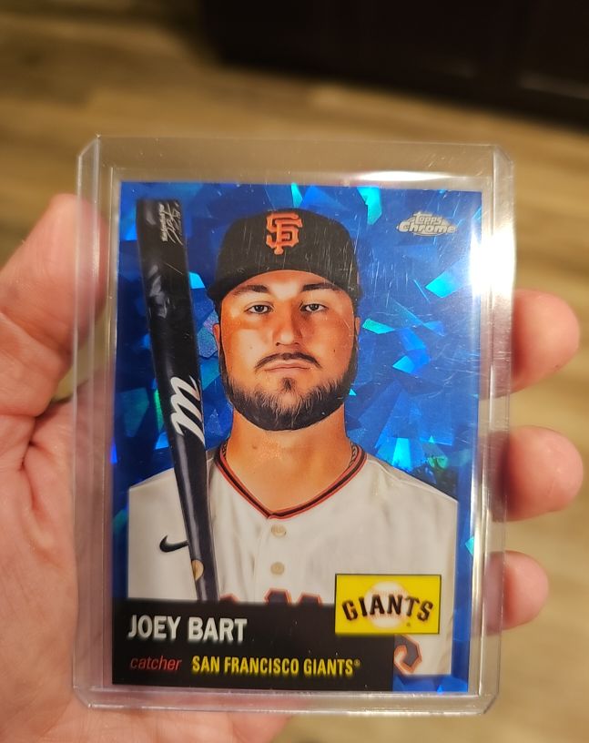 2022 Topps Chrome Platinum Anniversary #222 Joey Bart — front