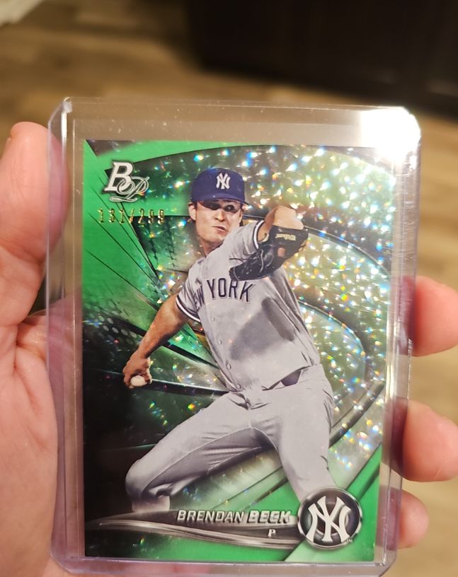 2022 Bowman Platinum #TOP-91 Brendan Beck — front