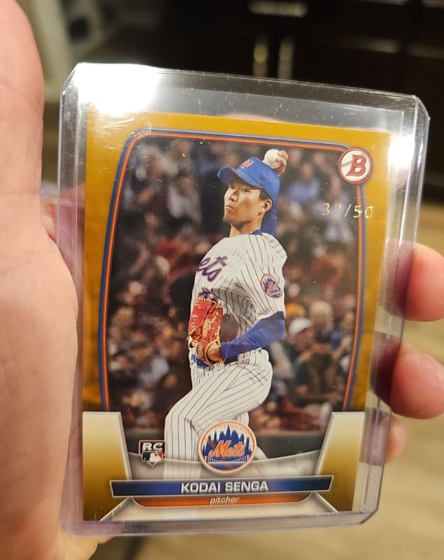 2023 Bowman #75 Kodai Senga — front