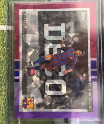 2025 Topps FC Barcelona #44 Deco — front