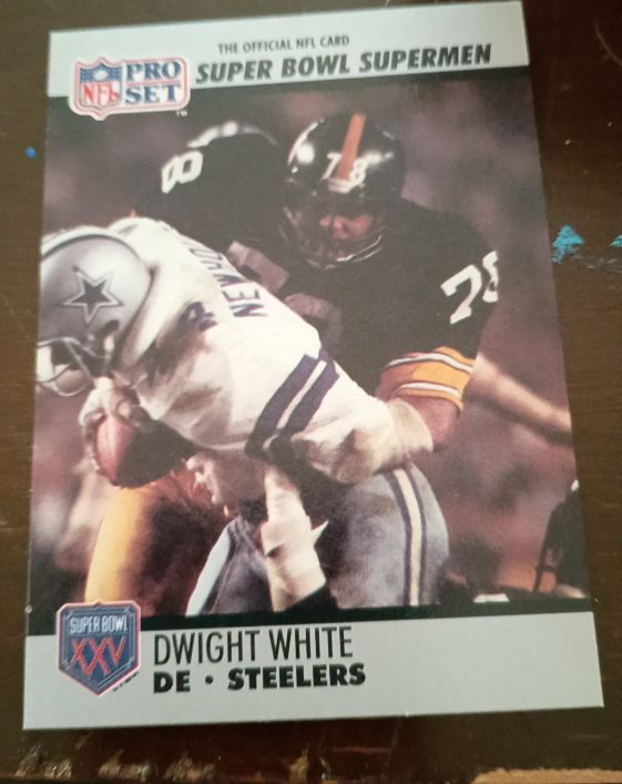 1990 Pro Set #80 Dwight White — front
