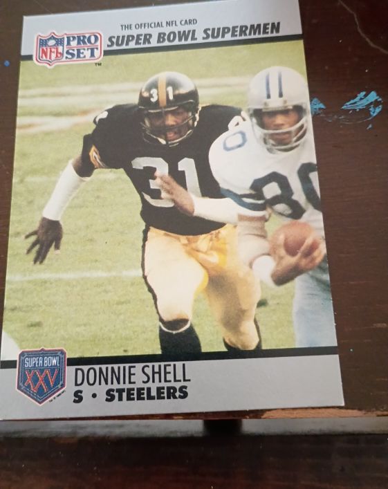 1990 Pro Set #113 Donnie Shell — front