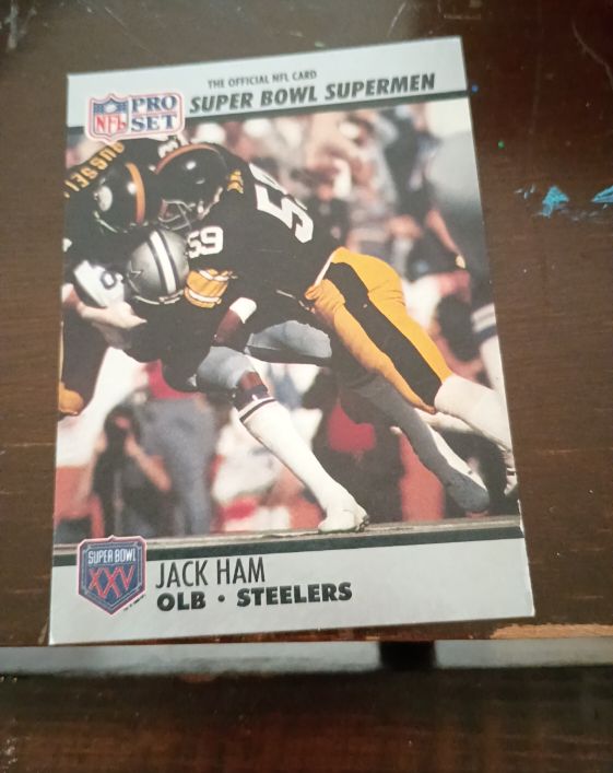 1990 Pro Set Super Bowl #96 Jack Ham — front