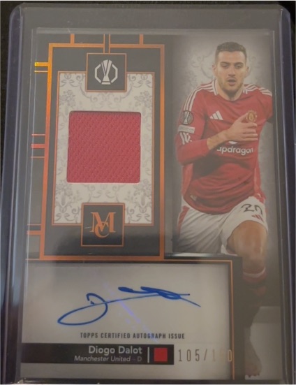 2024 Topps Museum Collection UEFA #105 Diogo Dalot — front