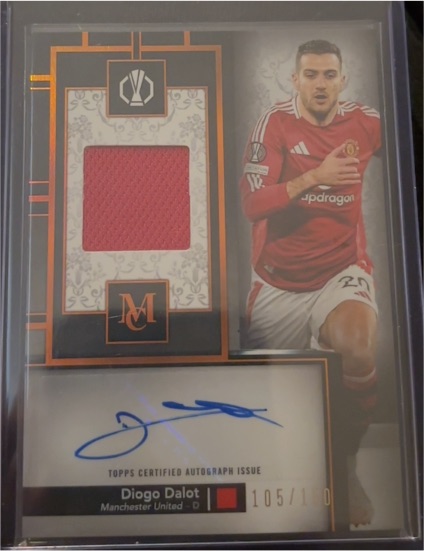 2024-25 Topps Museum UEFA #105 Diogo Dalot — front