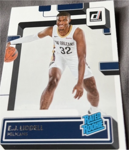 2022-23 Panini Donruss #238 E.J. Liddell Rated Rookie — front