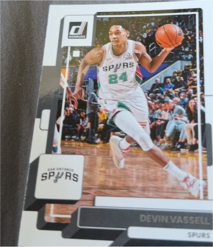 2022-23 Donruss #170 Devin Vassell San Antonio Spurs — front
