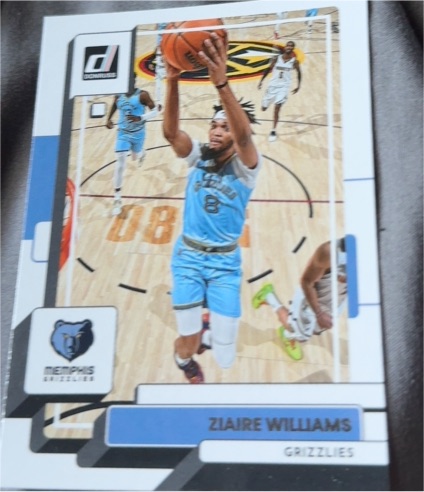 2022-23 Panini Donruss #160 Ziaire Williams — front