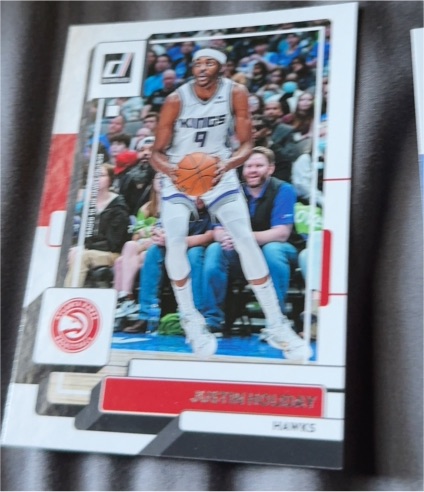 2021 Donruss #9 Justin Holiday — front