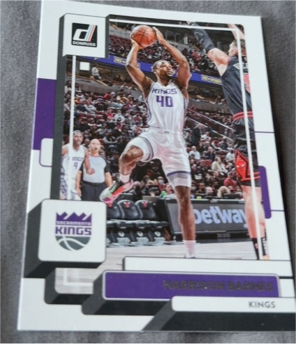 2022-23 Panini Donruss #140 Harrison Barnes Sacramento Kings — front