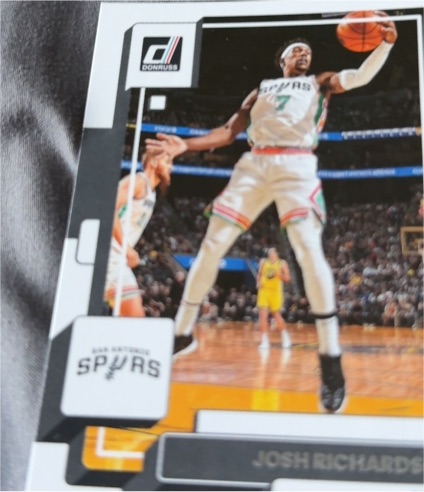 2022-23 Donruss #168 Josh Richardson San Antonio Spurs — front