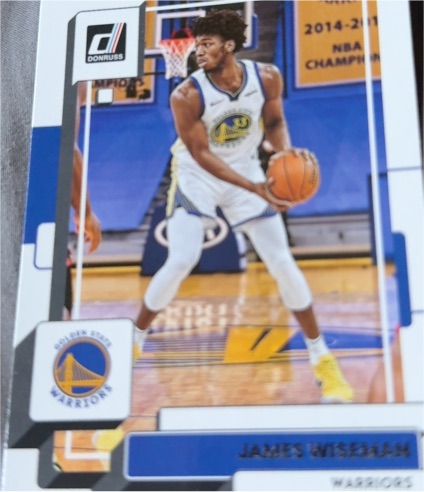 2022 Panini Donruss Basketball #119 James Wiseman — front