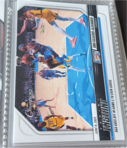 2025 Panini Instant #20 Shai Gilgeous-Alexander — front