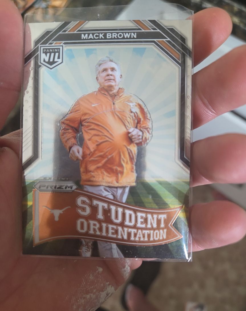 2025 Panini Prizm #SO-10 Mack Brown Student Orientation — front