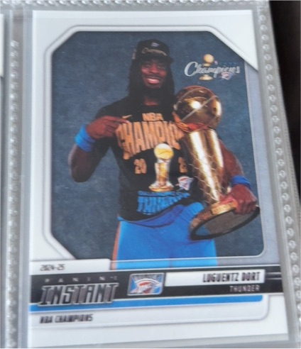 2024-25 Panini Instant #8 Luguentz Dort — front