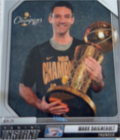 2024-25 Panini Instant NBA Champions #4 Mark Daigneault — front